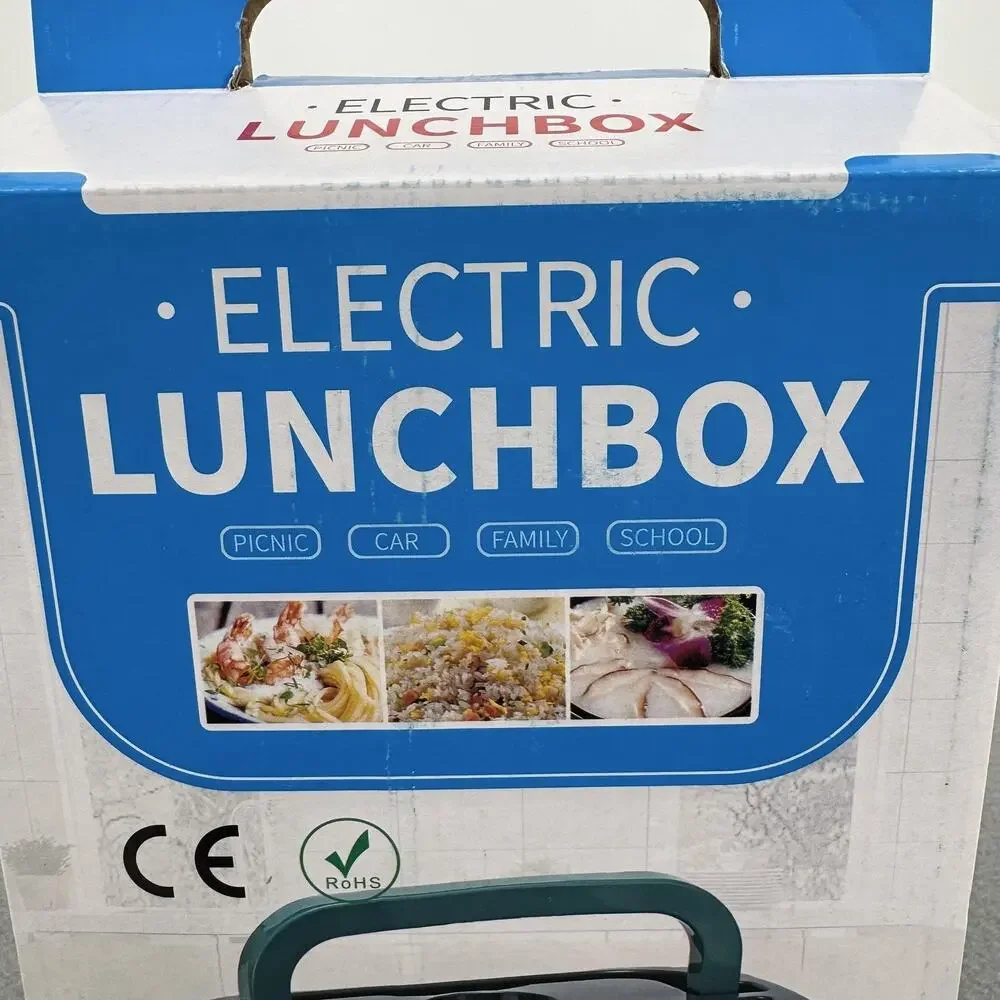 Electric Lunch Box DHF-001 DHF-002 1.5L Portable Food Warmer Blue Car Home